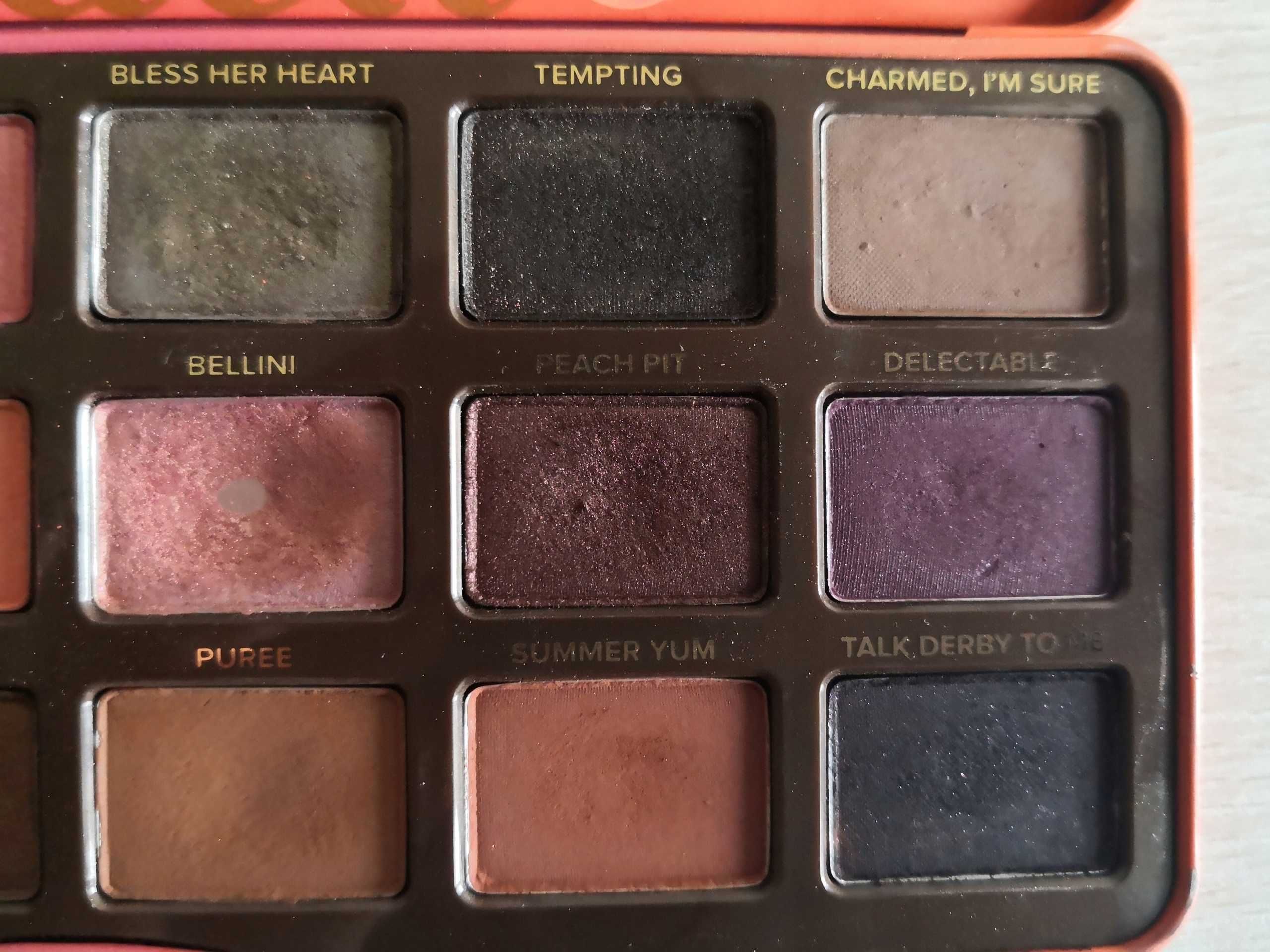 Too Faced Sweet Peach paleta cieni do powiek brzoskwinia