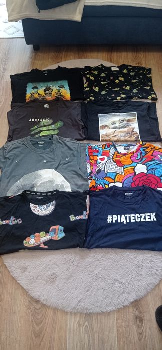Koszulki 8 szt rozmiar M