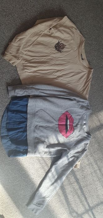 Zestaw 2 bluzy ocieplane  146-158