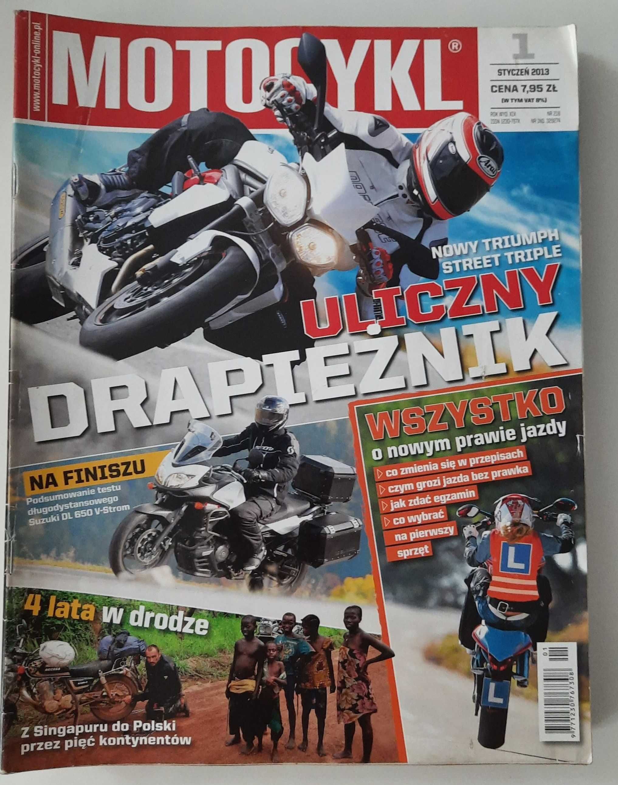 miesięcznik MOTOCYKL numer 1/2013