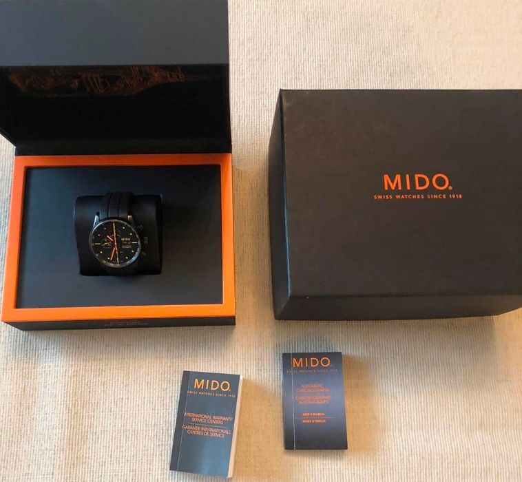 Наручные швейцарские часы MIDO Multifort Chronograph оригинал