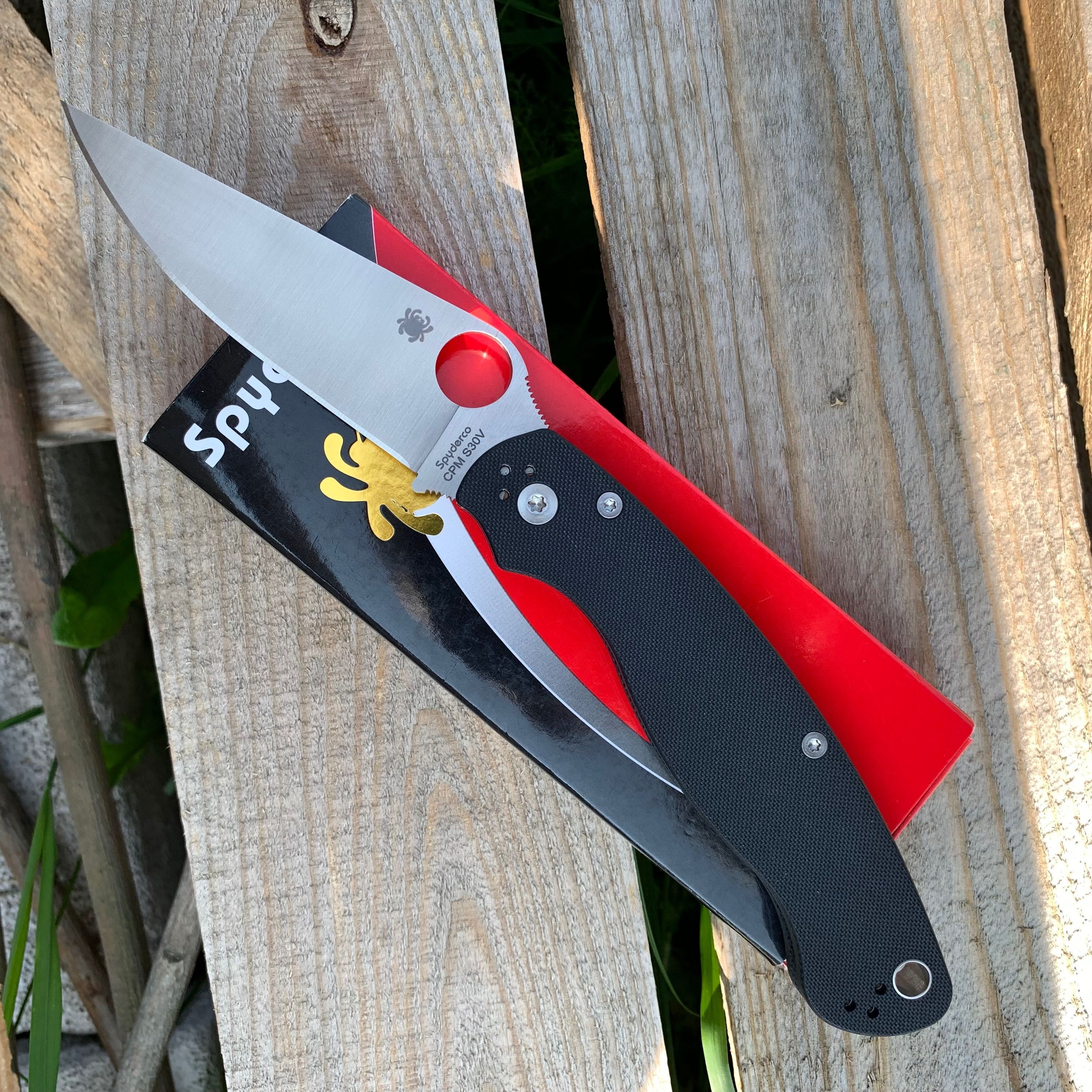 Ніж Spyderco ParaMilitary 2 Magnacut / S30V / S45VN / S110V / Military