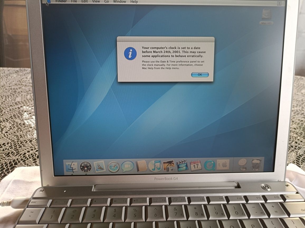Mac - Apple PowerBookG4 sprawny