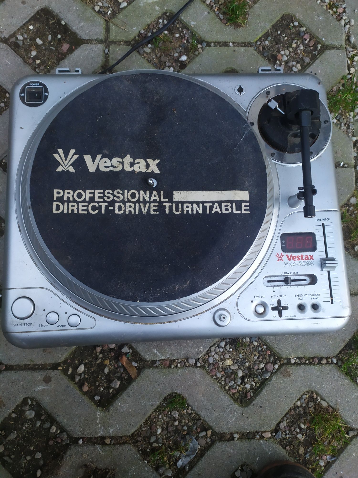 Vestax pdx-2300 gramofon pdx 2300