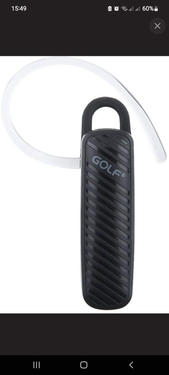 Bluetooth-гарнітура GOLF GF-B1 Black