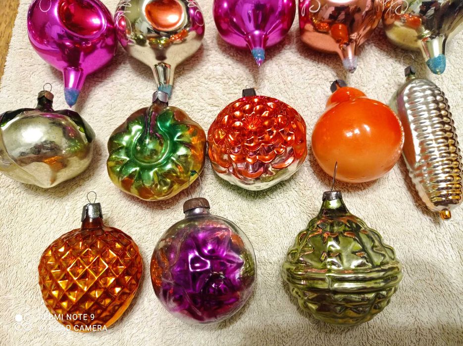 Ёлочные игрушки СССР