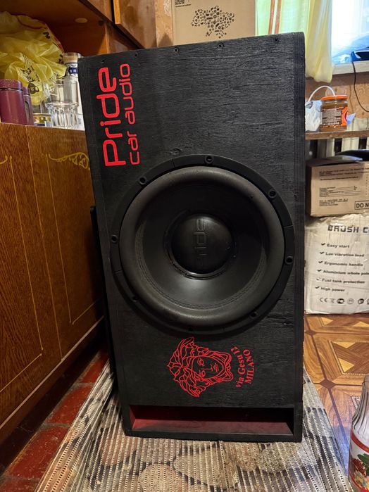 Сабвуфер прайд 800-1300 разом с підсилювачем
