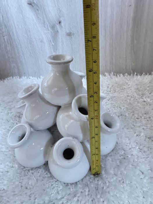 Stara ceramiczna stacja do roślin