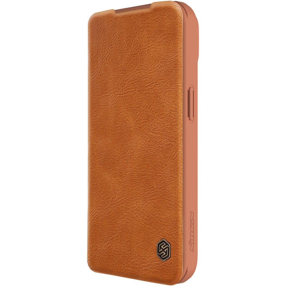 Etui Nillkin Book do iPhone 15 Qin Pro Leather Brown