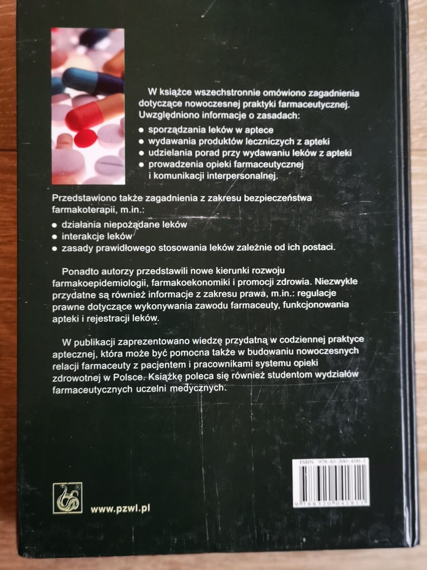 Farmacja praktyczna Renata Jachowicz PZWL.