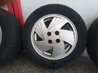OPEL ASTRA F GSI FELGI 6Jx15 ET49 4x100 z oponami  4 szt