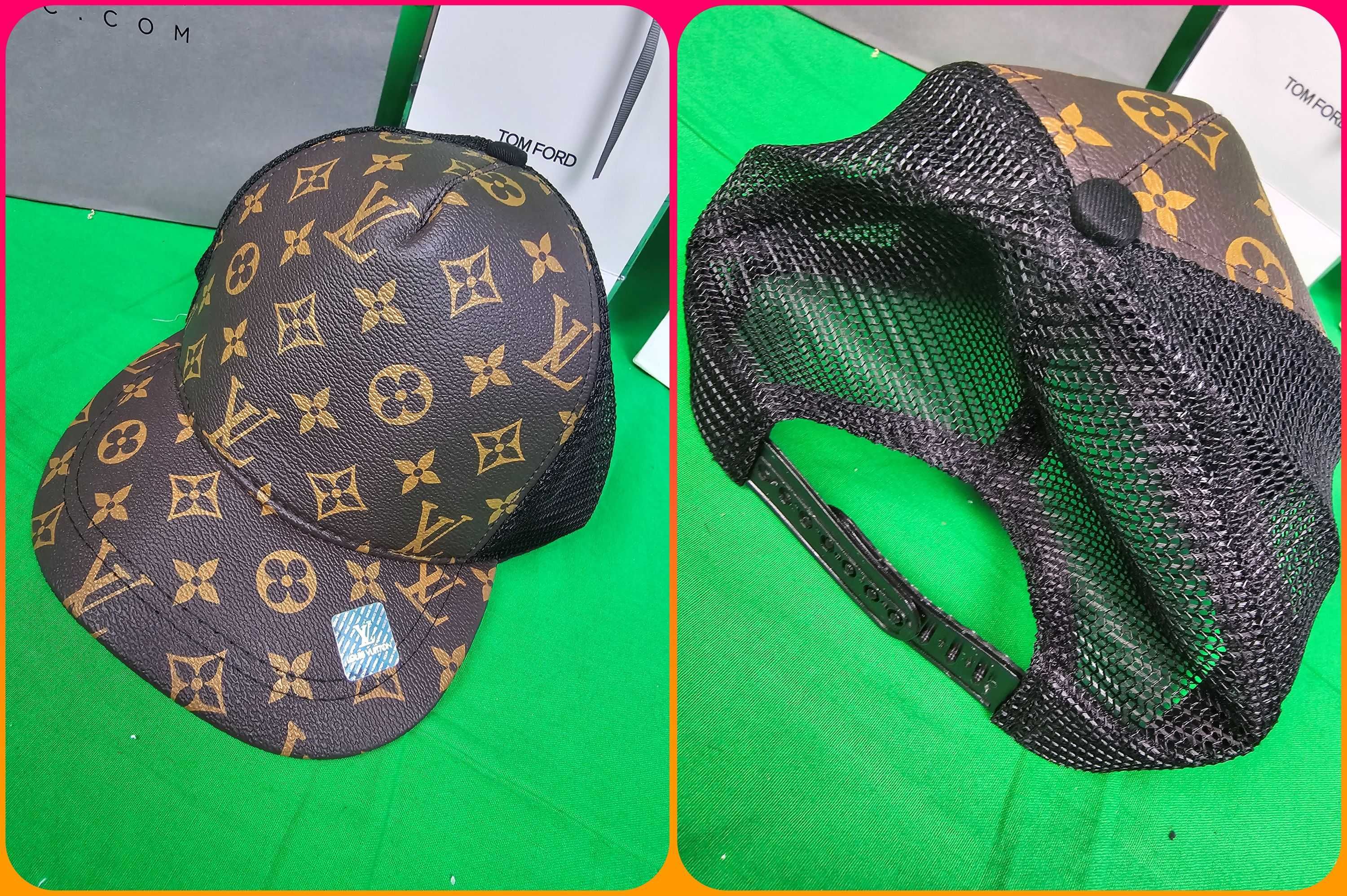 Czapka z daszkiem unisex louis vuitton czapki lato