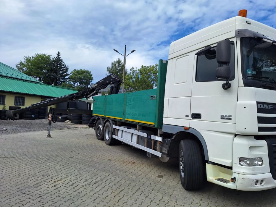 DAF XF 105  Daf xf 460 + hds fassi 195 scanreco ZAMIANA