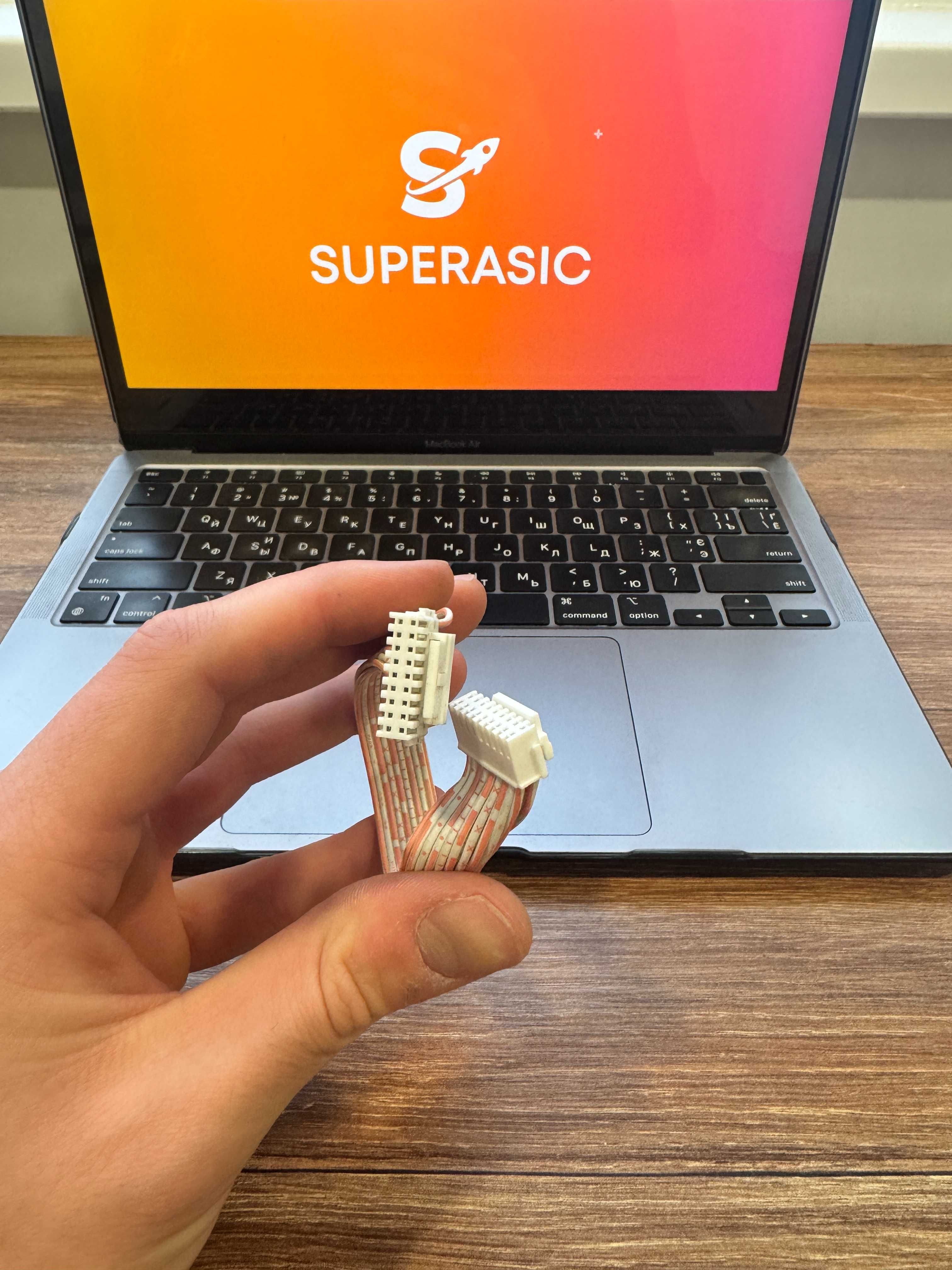 Оригінал! Шлейф сигнальний 18 pin для Asic Antminer S9, L3+, S19, S21