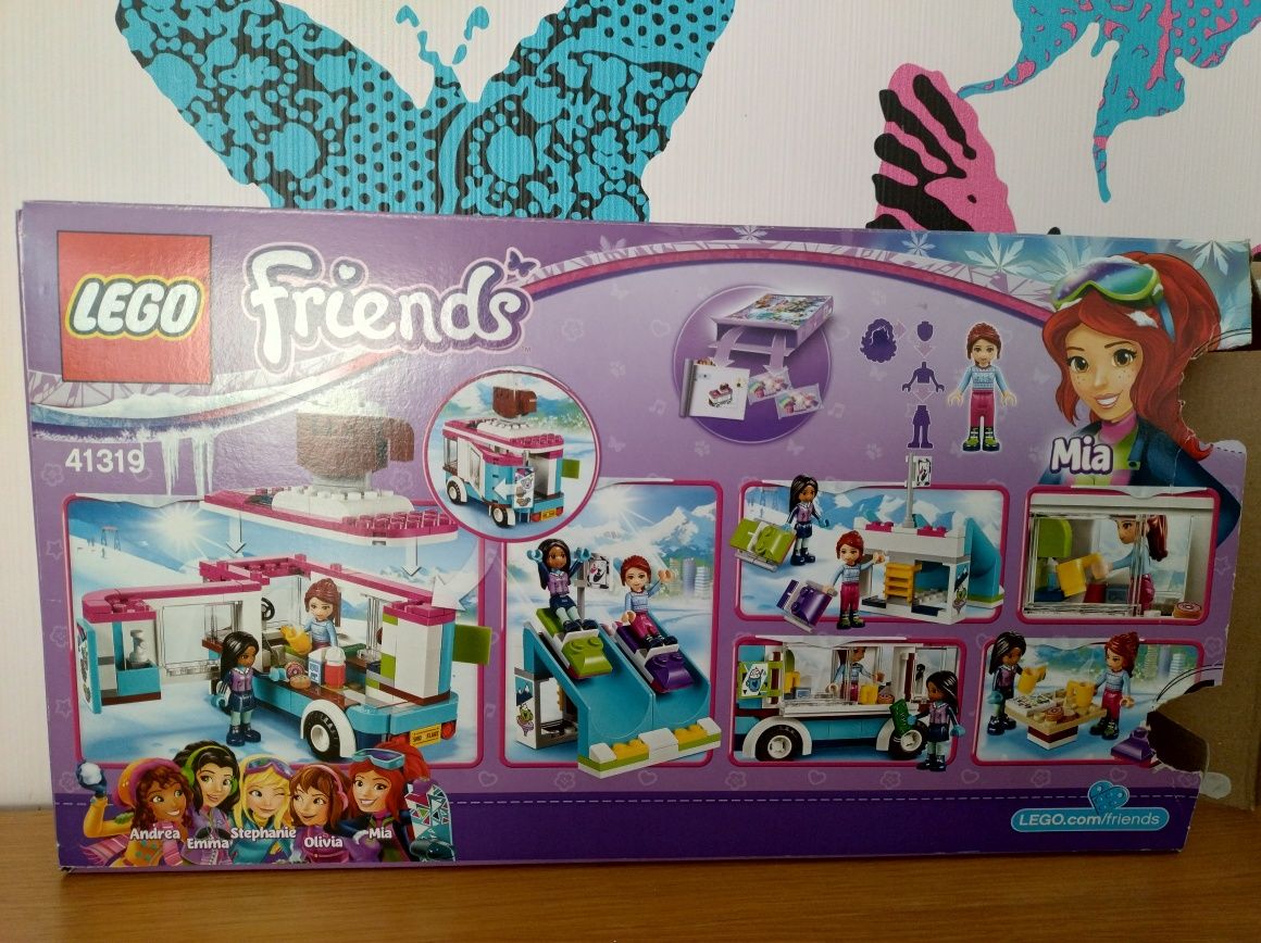 Lego friends furgonetka z gorącą czekoladą