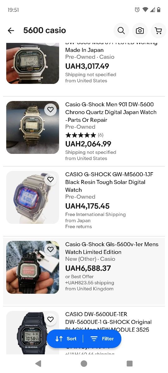 Модуль Оригинал Casio Gls5500p