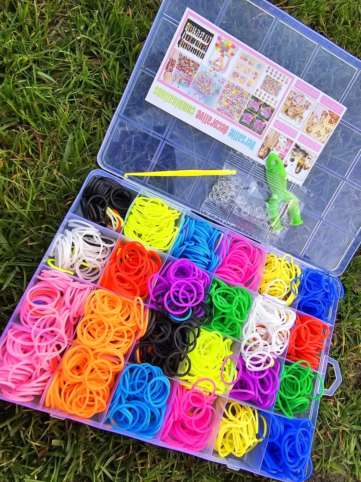 Nowy zestaw gumek do zaplatania Loombands - zabawki