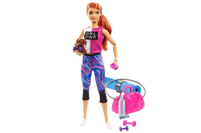 Barbie Bem Estar Ginásio Boneca / Brinquedo / Mattel / Novo