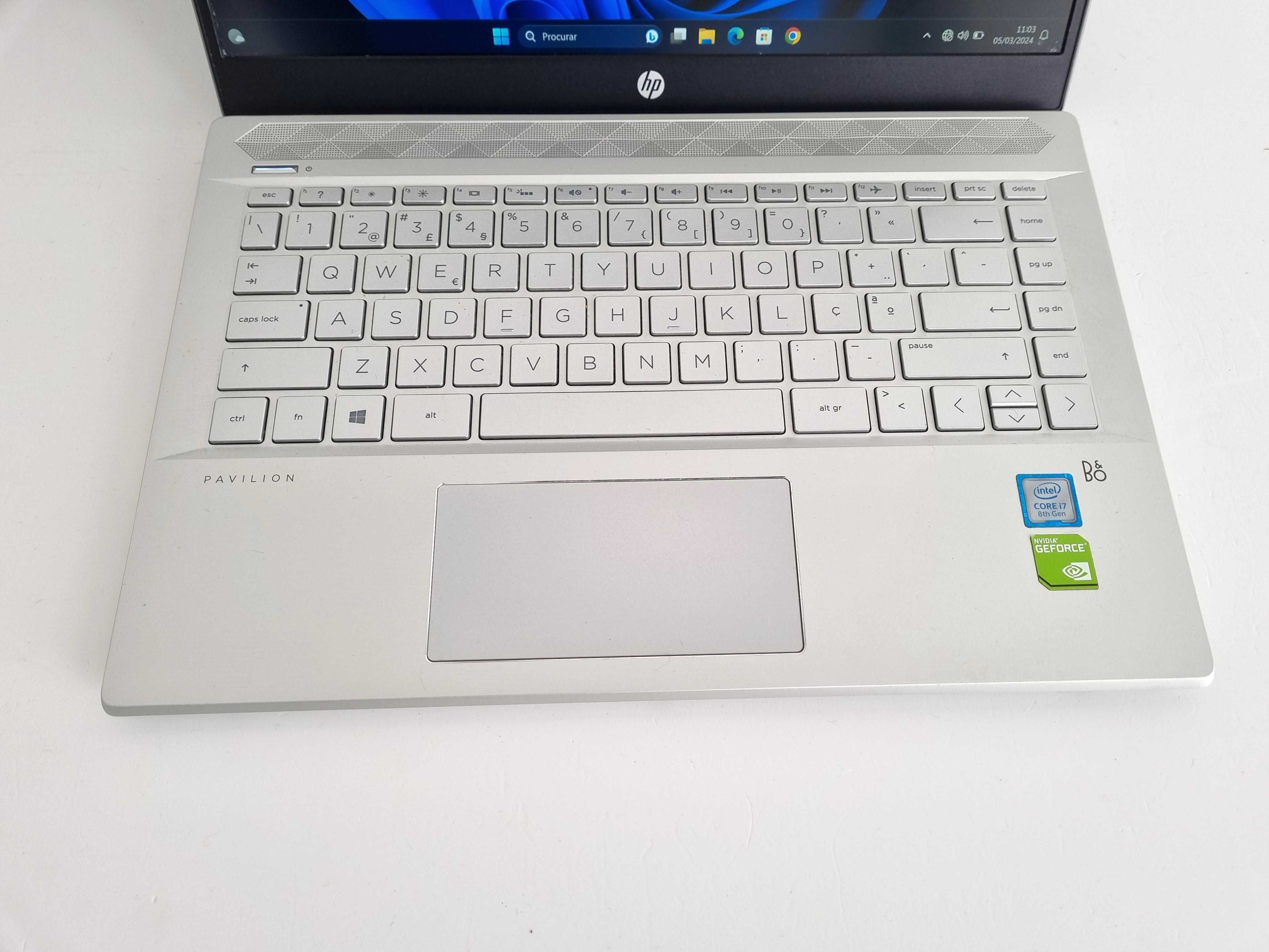 Portátil HP 14-ce0006np|  i7-8550U | Ram 8GB | M.2 SSD 256 GB