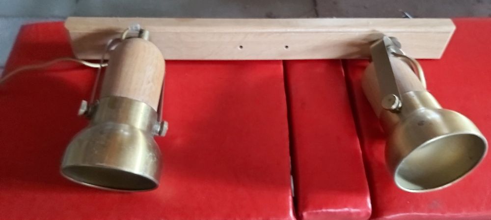 Lampa sufitowa drewno