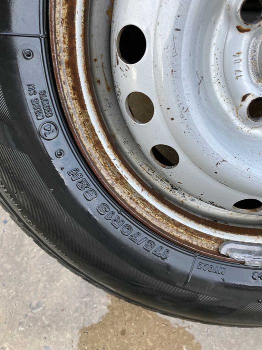 Колеса 175/70 R13 ланос-сенс з резиною Bridgestone літо 4 шт.