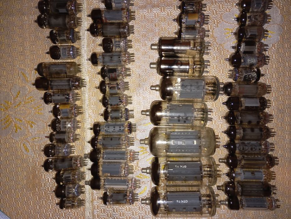 Телевезенные. Лампы  СССР