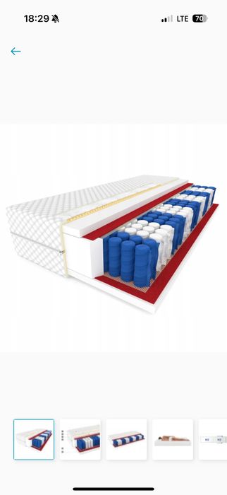 Materac 160x200 uzywany 3 miesiace