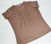 Bluzka bawełniana 52/54 koszulka t-shirt damskaZ8605 ATLAS FOR WOMEN