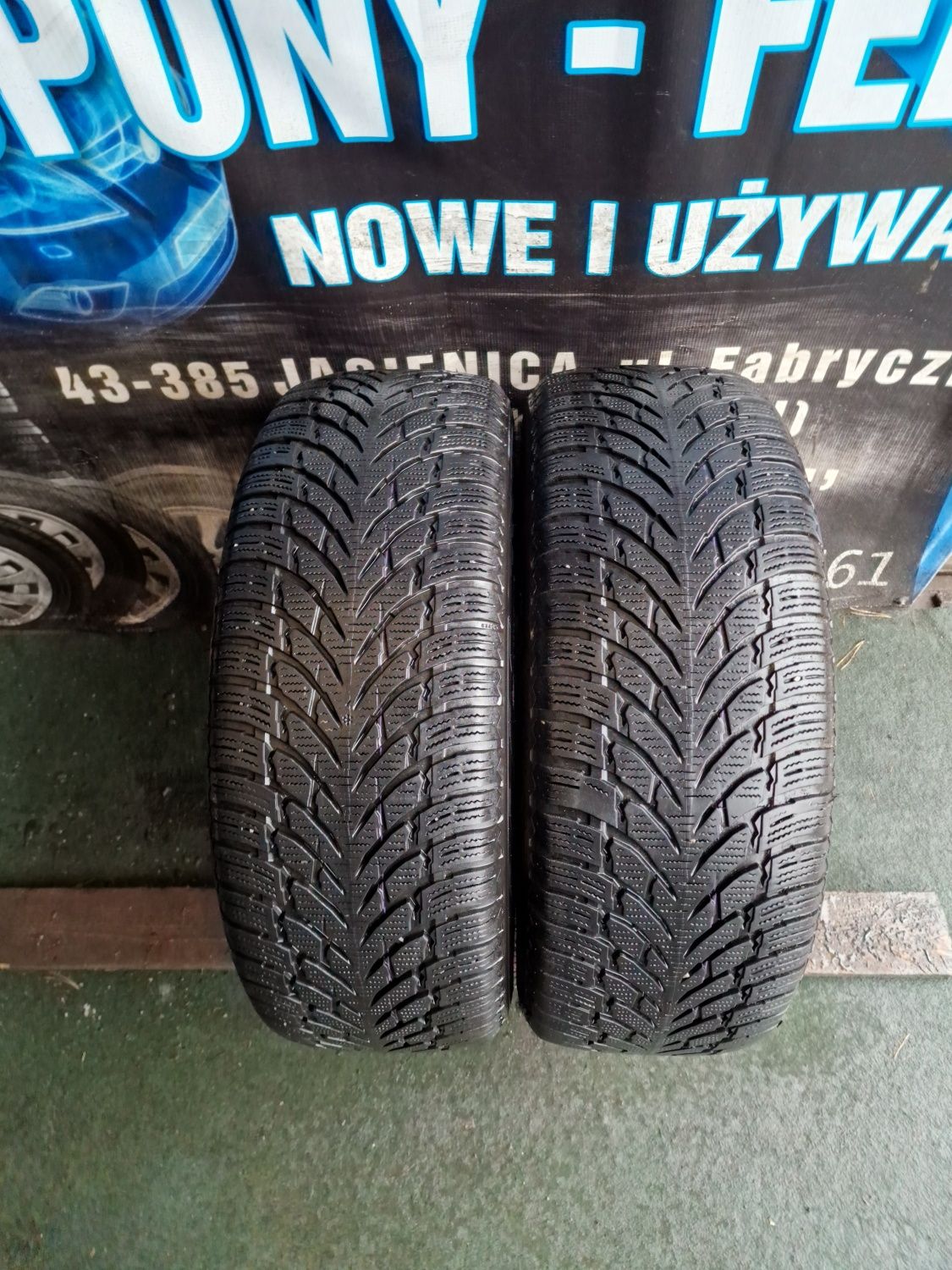 Opony zimowe 225/60/17 Nokian Para 6.5mm