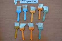 Щётка с искусственным ворсом, стойкая до солярки, бензина(цена за 2шт)