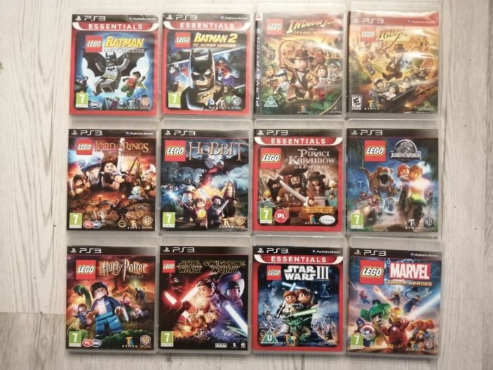 PS3 Gry dla dzieci lego, marvel, rayman różne tytuły