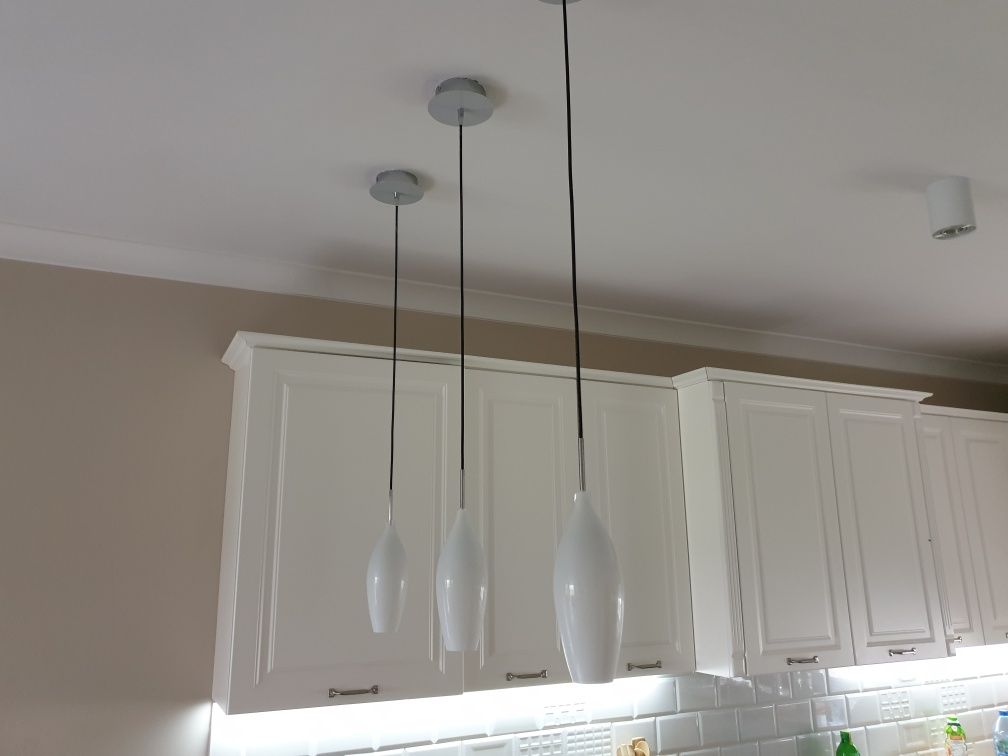 3 Lampy wiszące Zuma Line Champagne 3 sztuki