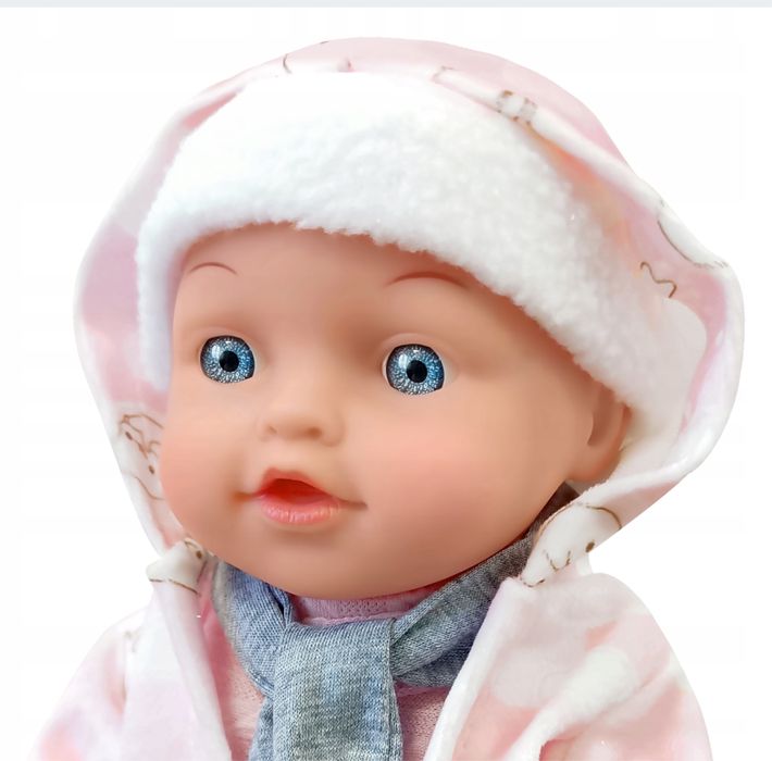 Lalka Bobas Jak Żywa Interaktywna Duża Mówi Ubranka Prezent