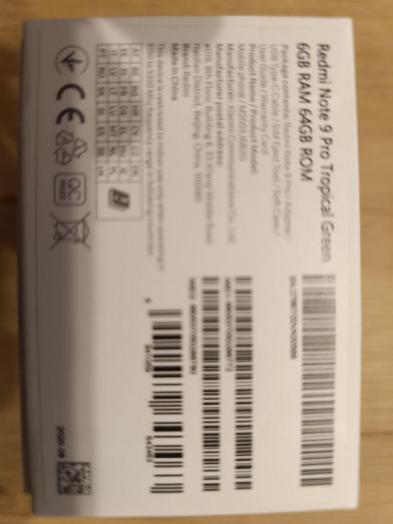Redmi note 9 pro