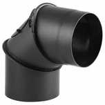 Kolano piecowe nastawne żaroodporne fi 130 mm do pieca