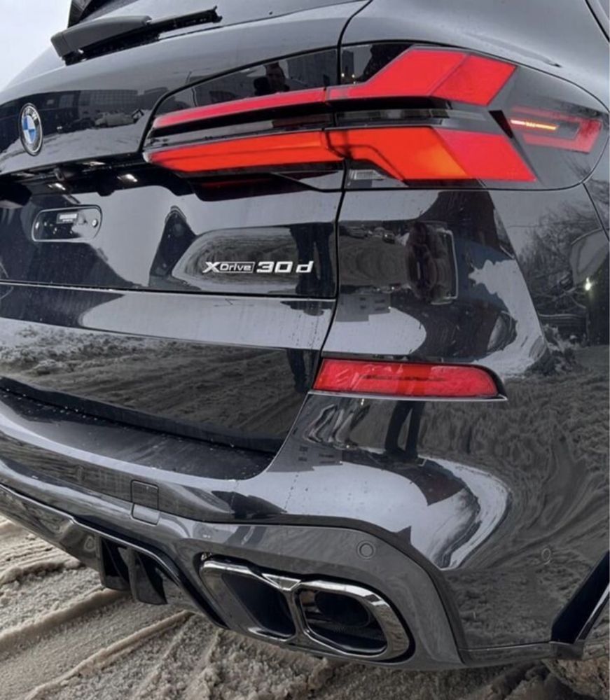 Насадки выхлопа BMW G05 X5 M60i M50i M50d G06 X6 G07 X7