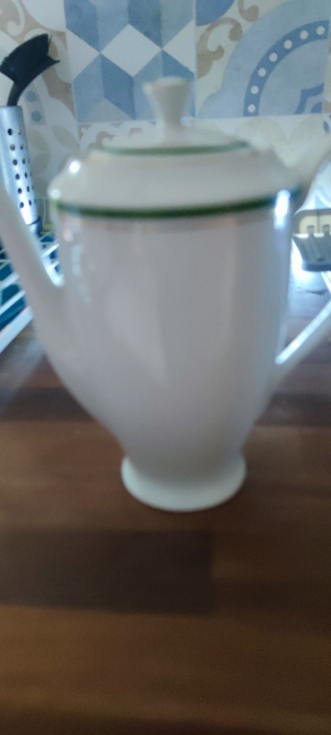Stara porcelana - dzbanek na herbatę Ćmielów