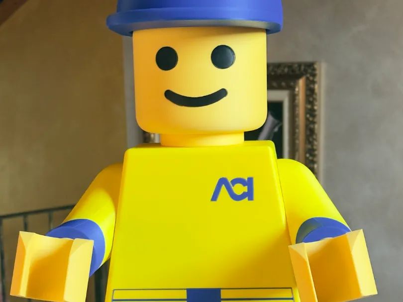 Boneco LEGO Gigante "ACI" (55cm)