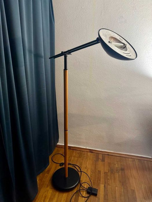 Торшер інтерʼєрний з димером / Лампа підлогова. Світильник. Німеччина