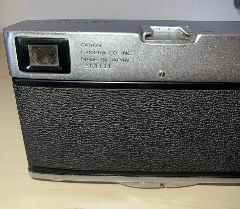 Canon Canonet Mk1 - 1960's Rangefinder Camera + Flash + case