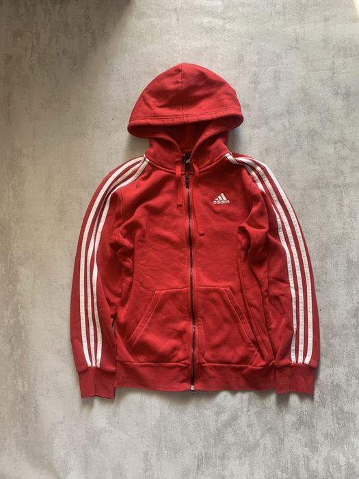 Зипка Adidas красная
