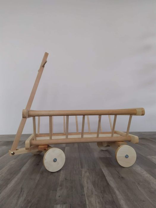 Wózek drewniany!
