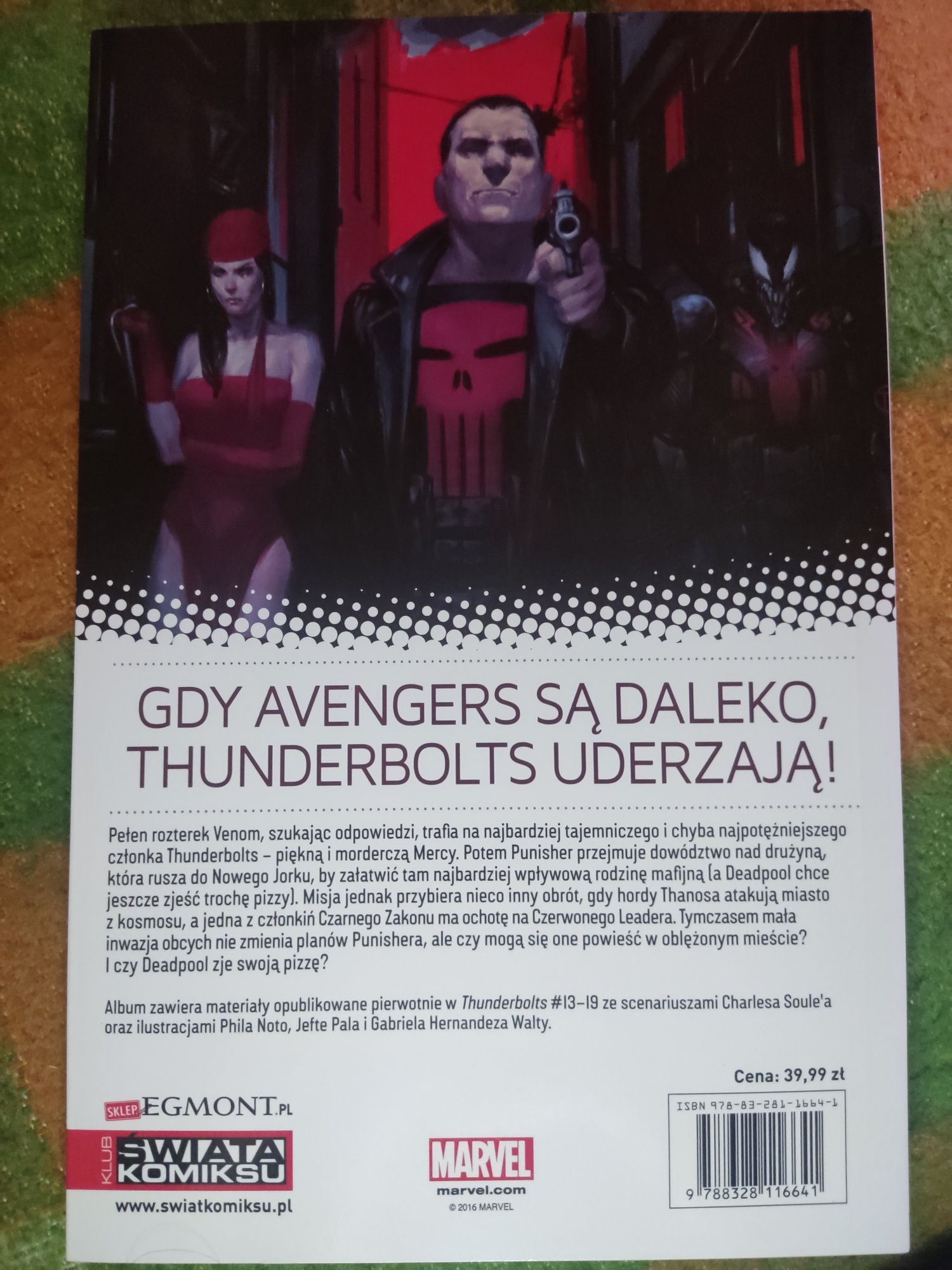 Komiks Thunderbolts Nieskończoność Marvel Now