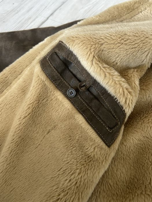 Kurtka skóra naturalna brazowa piekna z kożuszkiem  ocieplana  okazja!