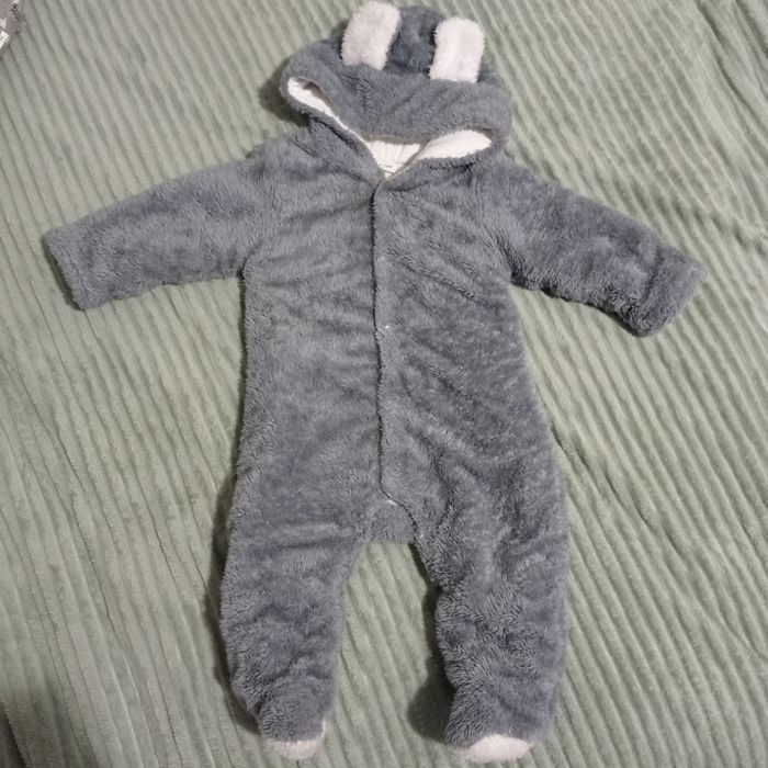 Теплий плюшевий комбінезон