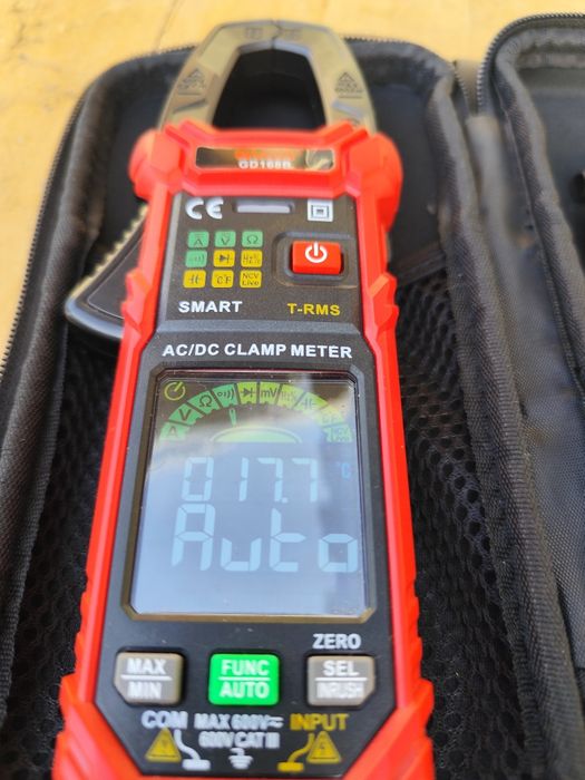 Мультиметр токові кліщі clamp meter GVDA GD168B