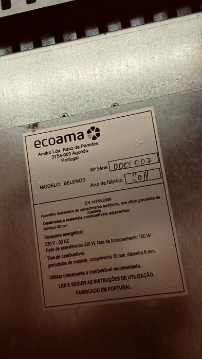 Máquina a pellets-Ecoama Belenos