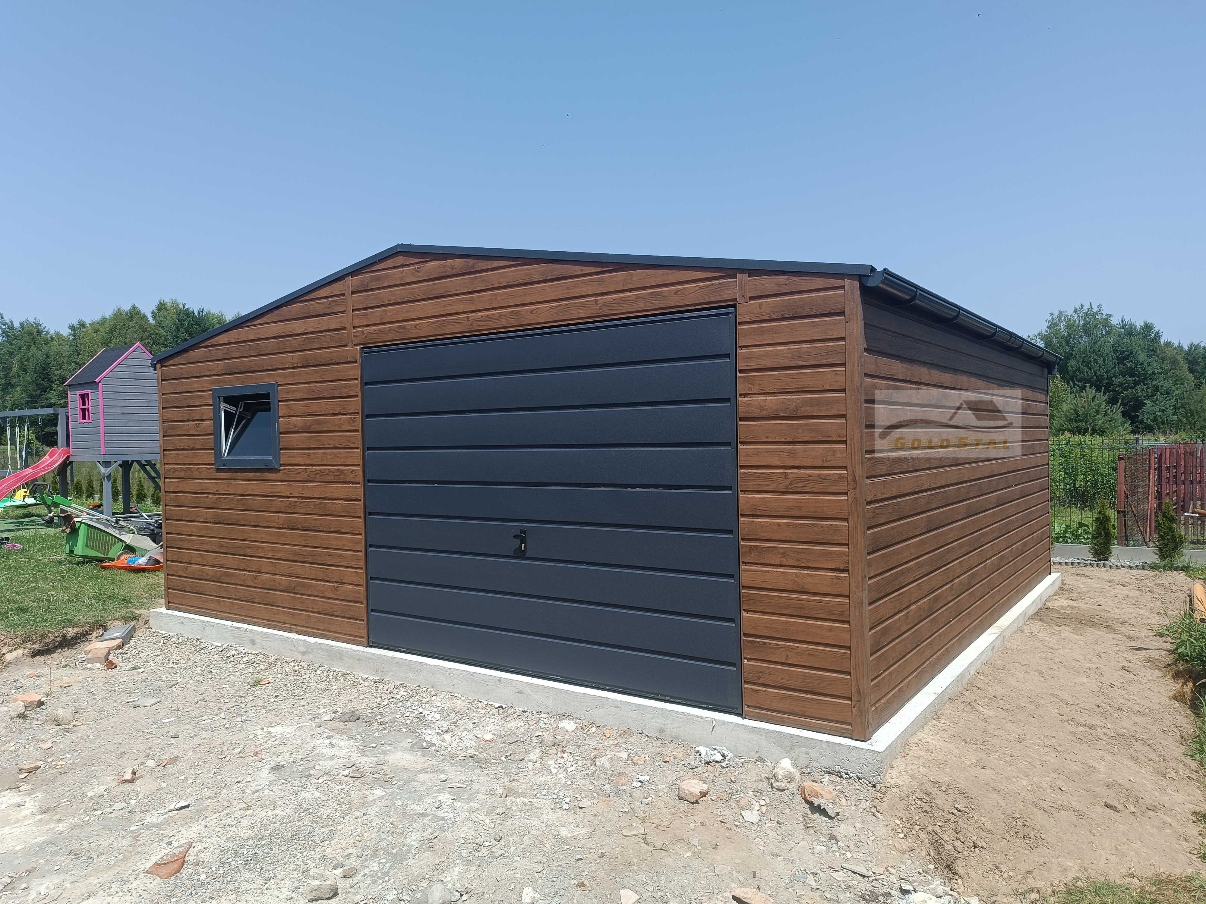Garaż blaszany 8,5x6 6x5,5 6x6 6x5 4x6 7x6 4x5 3x5 9x6 AŻURY