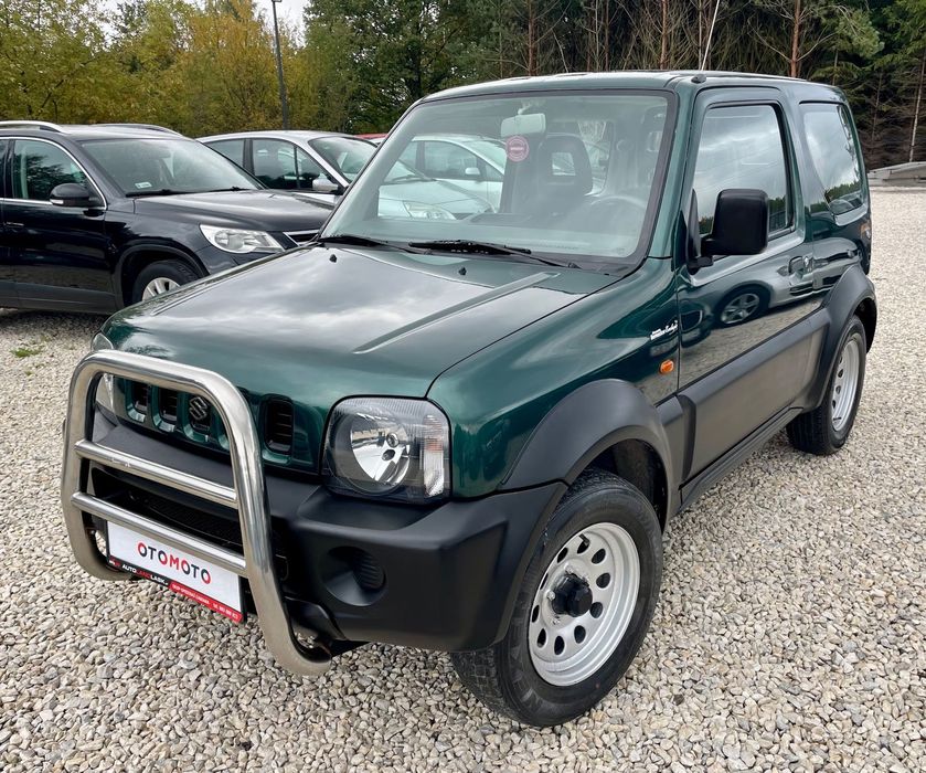 Suzuki Jimny 1.3 Benzyna 80KM^^4x4^^Klimatyzacja^^71tys.km^^Stan BDB^