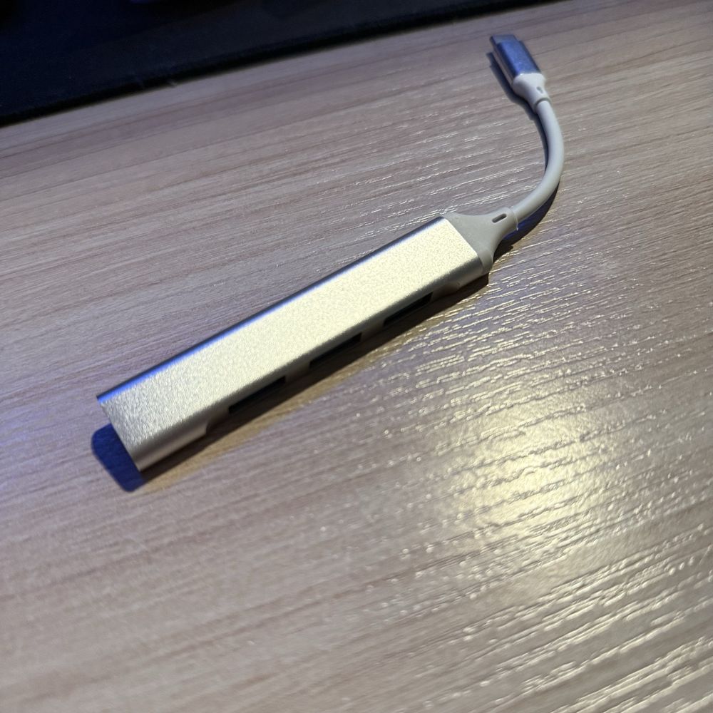 Port USB 4w1 adapter typu C stacja dokująca USB